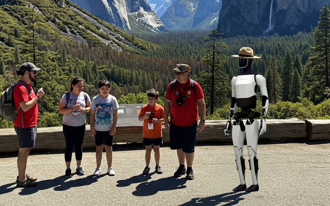 DOGE replaces 20,000 park rangers with Tesla robots
